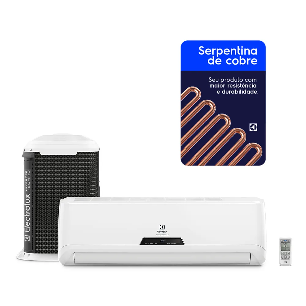 Ar-Condicionado Split Electrolux Inverter 18.000 BTUs Frio (QI18F/QE18F)
