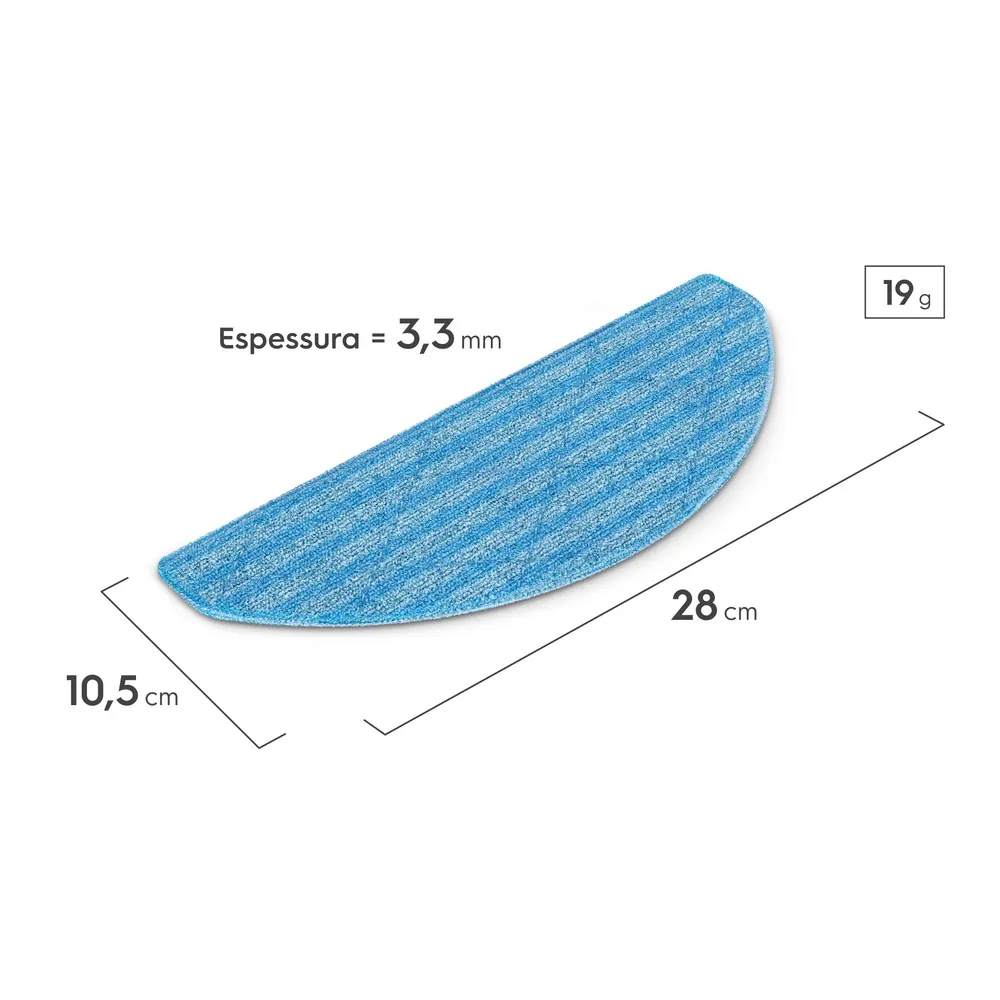 Pano de Microfibra Electrolux para Robôs Aspiradores ERB60, ERB61, ERB62 e ERB80