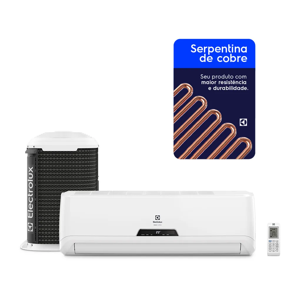 Ar-Condicionado Split Electrolux 9.000 Btus Quente/Frio Linha Ecoturbo (VI09R/VE09R)