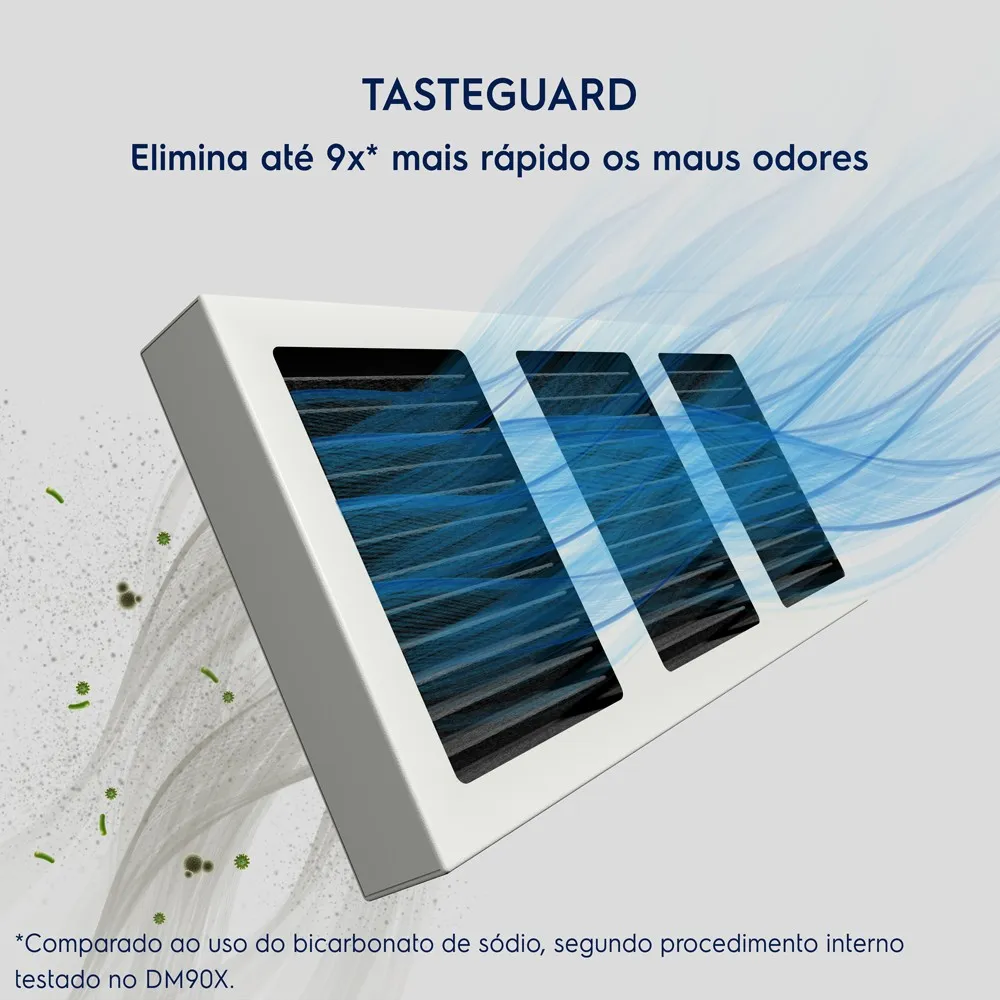 Geladeira Electrolux Frost Free Inverter 389L Água na Porta AutoSense cor Inox Look (IW43S)