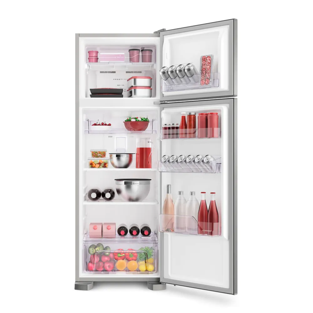 Geladeira Electrolux Frost Free 310L Duplex Cor Inox (TF39S)