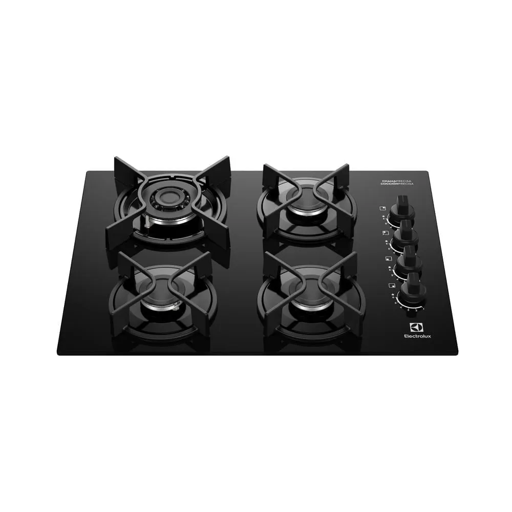 Kit Cooktop 4 Bocas a Gás Experience (KE4GC) + Forno de Embutir Elétrico 50L Experience (OE5EA) Electrolux