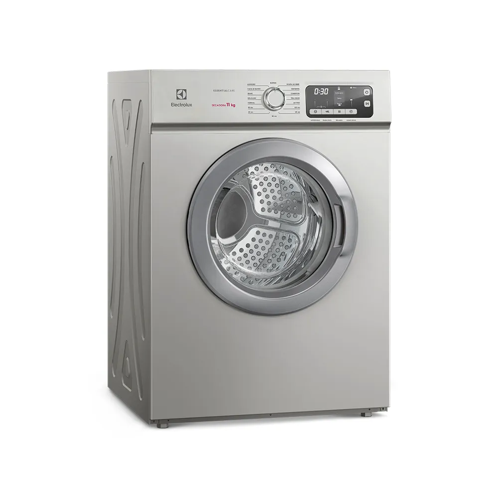 Secadora de Roupas Electrolux 11Kg Cor Inox Essential Care com Função Antirrugas (STH11)