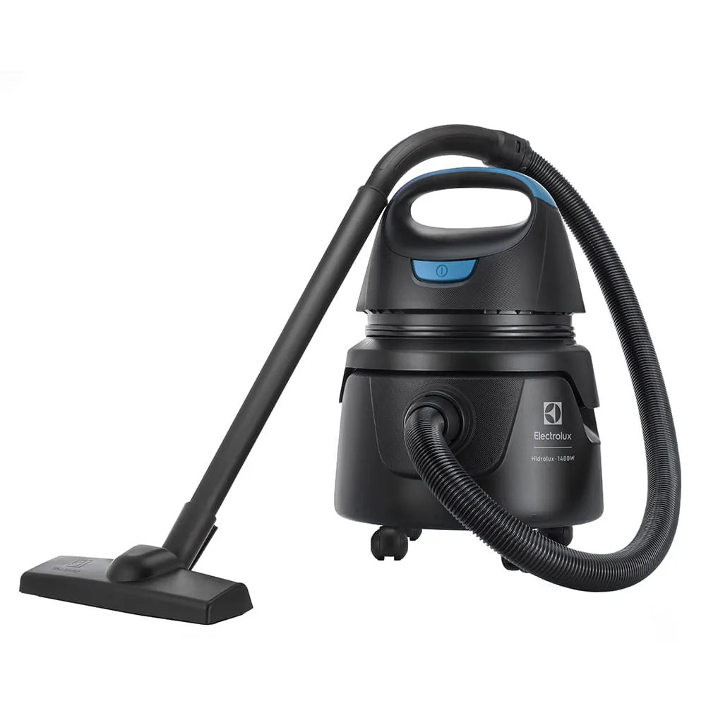 Aspirador de Pó e Água Electrolux 1400W c/ Conjunto de Acessórios e Rodas 360° (AWD01)