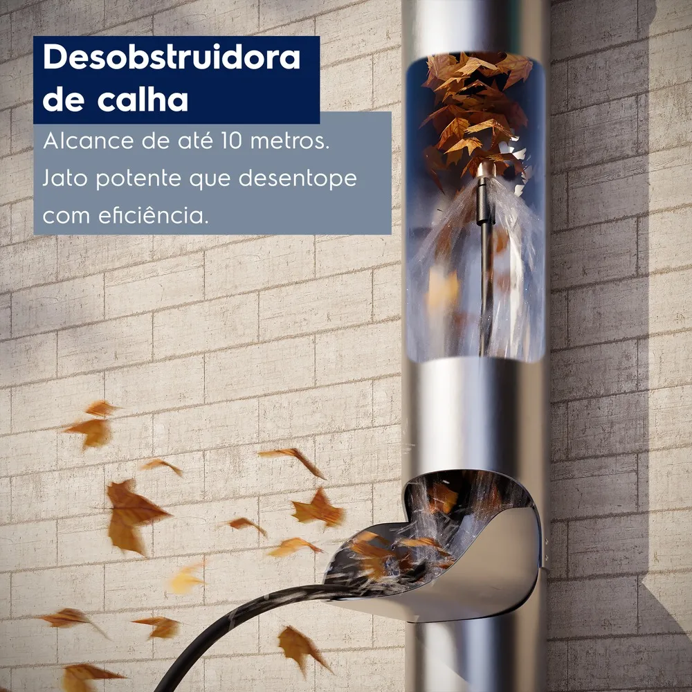 Lavadora de Alta Pressão Electrolux 2250PSI 1650W Motor Indução Experience (UPR2250)