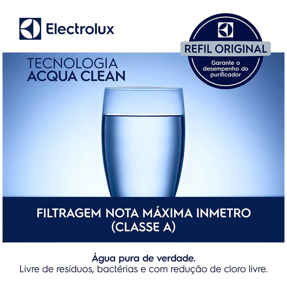 Kit 2 Filtros/Refis ORIGINAIS para Purificador de Água PA21G / PA26G / PA31G Electrolux