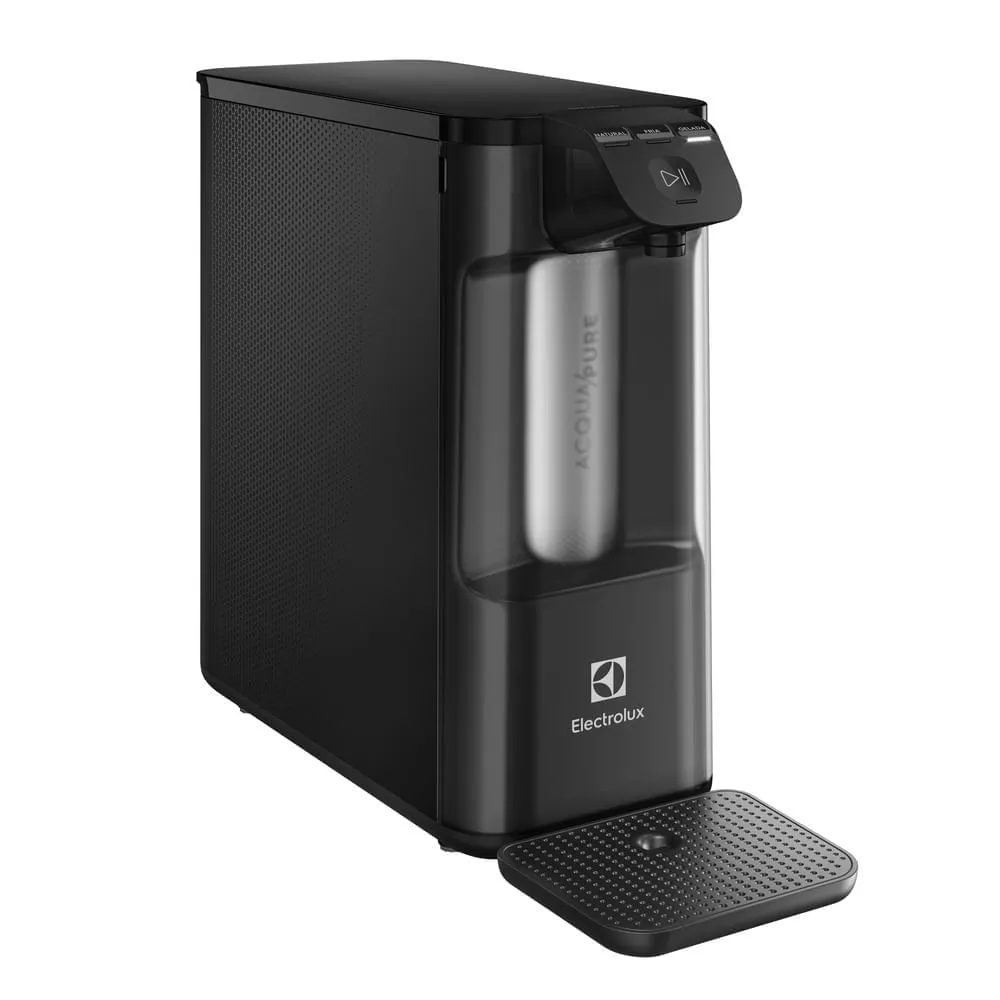 Purificador Electrolux Eletrônico Compacto Experience Pure 4x Digital Preto (PE12P) + Filtro/Refil Original de Água Acqua Pure