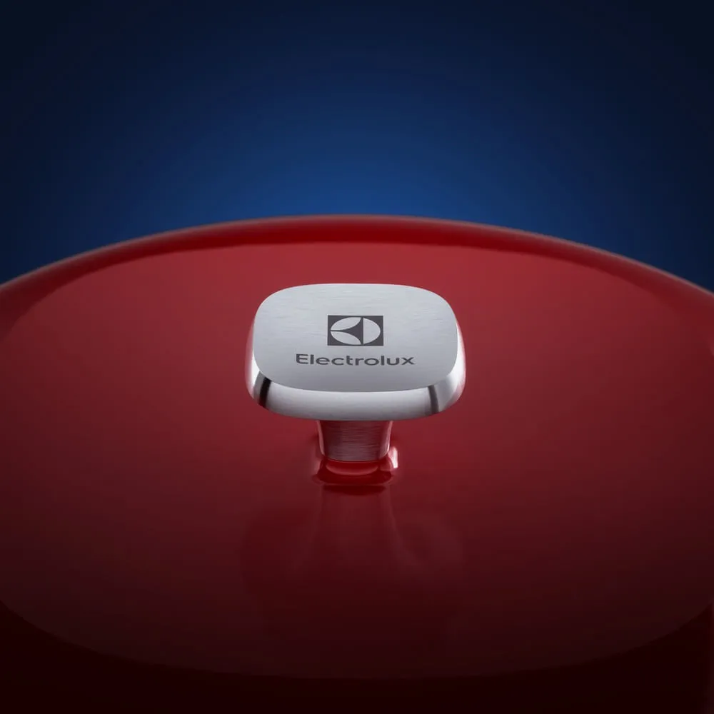 Jogo de Panelas Electrolux de Ferro Fundido Esmaltado Vermelha Expert 2 Peças