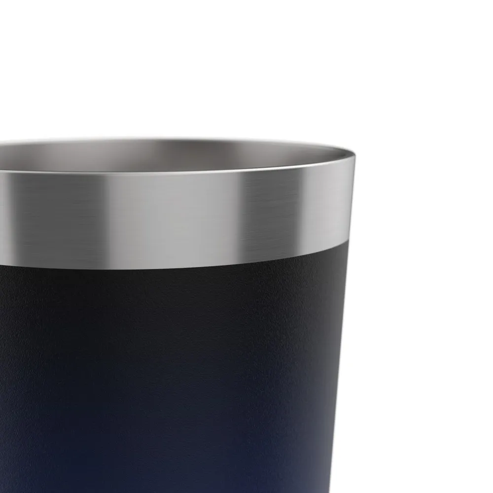Copo Térmico de Cerveja e Chopp Electrolux Home Bar 560ml Inox Degrade Azul e Preto